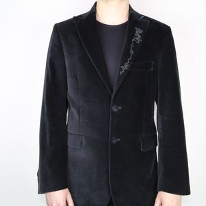 Robert Graham Black Velvet Blazer